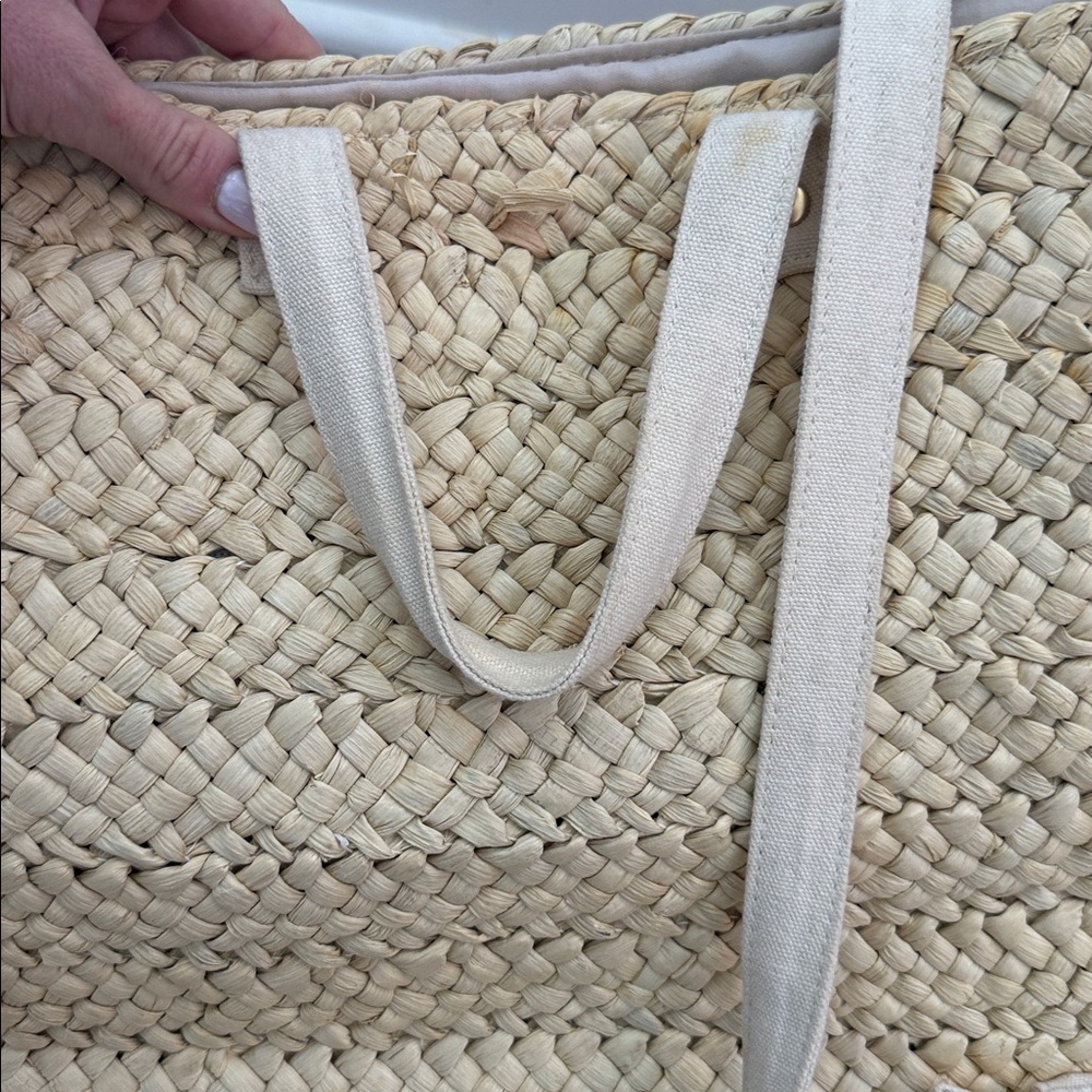 Lspace summer days straw backpack bag - Picture 3 of 5